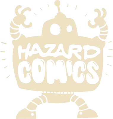 Logo Hazard Comics